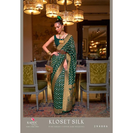 Raj Tex sarees Kloset silk