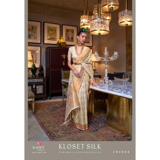 Raj Tex sarees Kloset silk