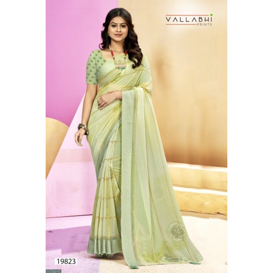 Vallabhi sarees Snow flakes 3