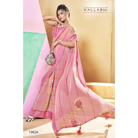 Vallabhi sarees Snow flakes 3