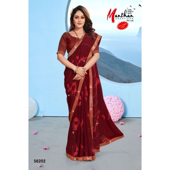 MANTHAN SAREES RAJ KUMARI