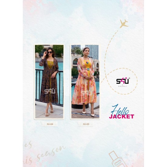 S4U KURTI Hello Jacket vol.09