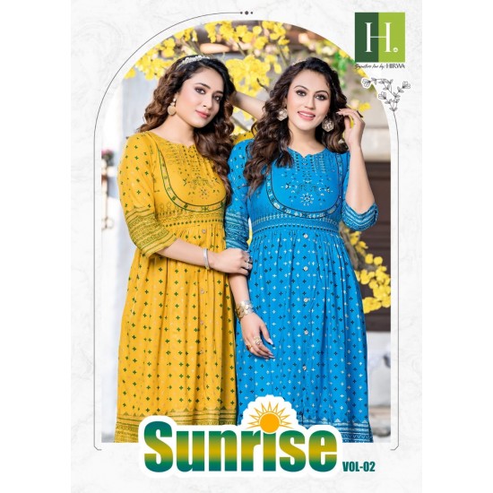 HIRWA KURTI SUNRISE