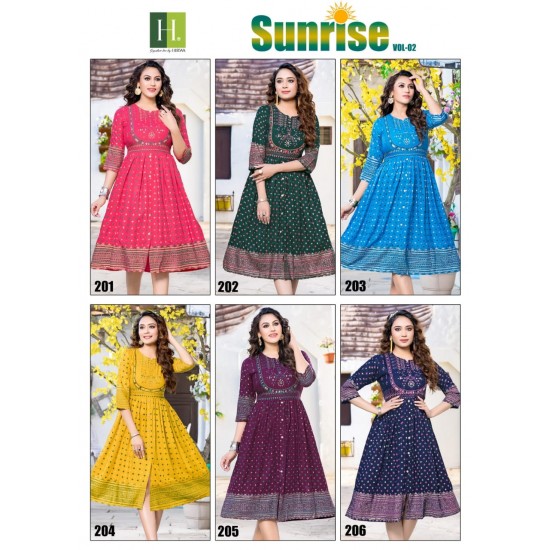 HIRWA KURTI SUNRISE