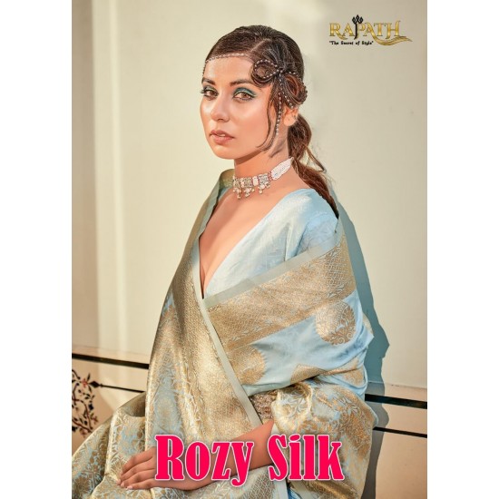 Rajpath sarees Rozy Silk