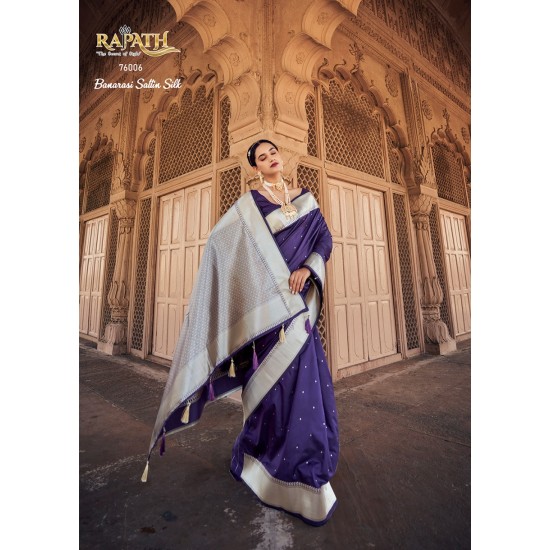 Rajpath sarees Rubab Sattin