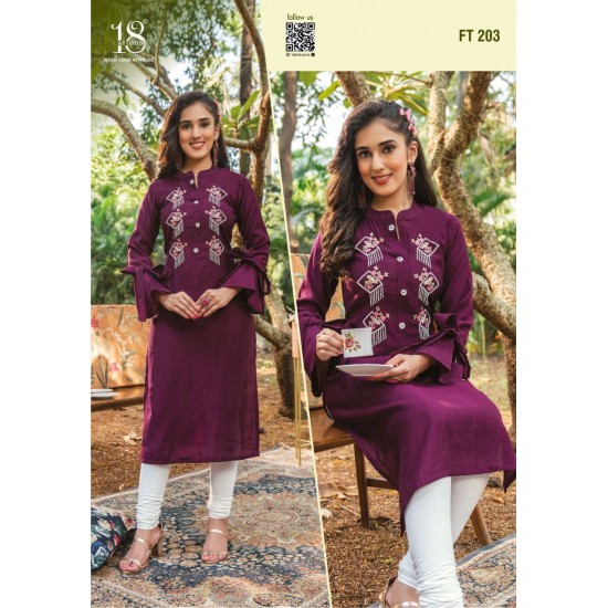 18 ATTITUDE KURTI FOREVER KURTIS VOL 02