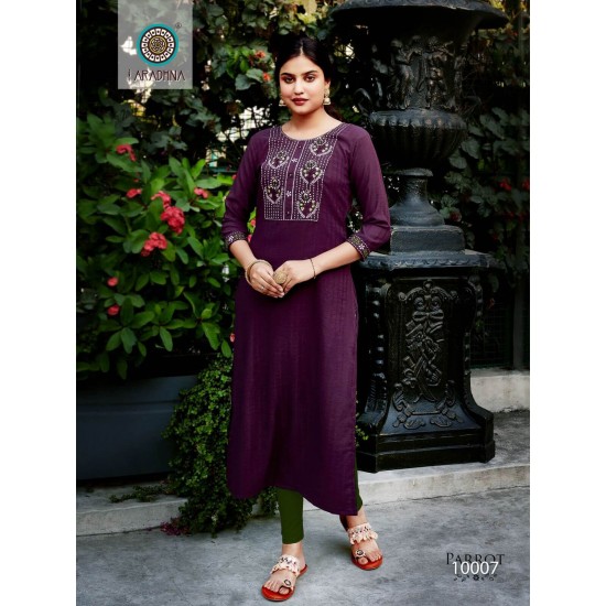 ARADHNA KURTI Parrot Vol 10