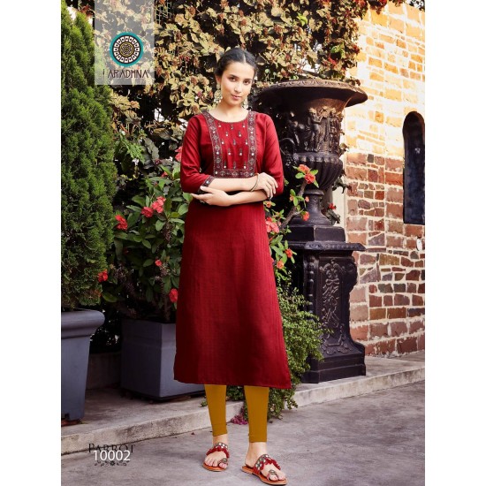 ARADHNA KURTI Parrot Vol 10