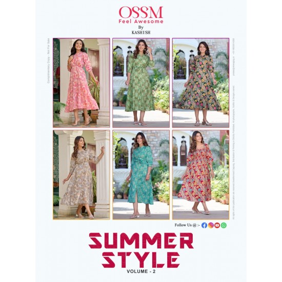 OSSM KURTI Summer Style Vol 02