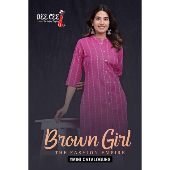 DEE CEE KURTI BROWN GIRL