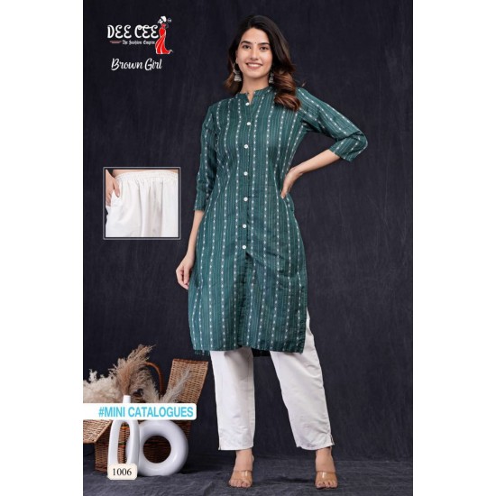 DEE CEE KURTI BROWN GIRL