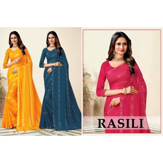 RONISA SAREES RASILI