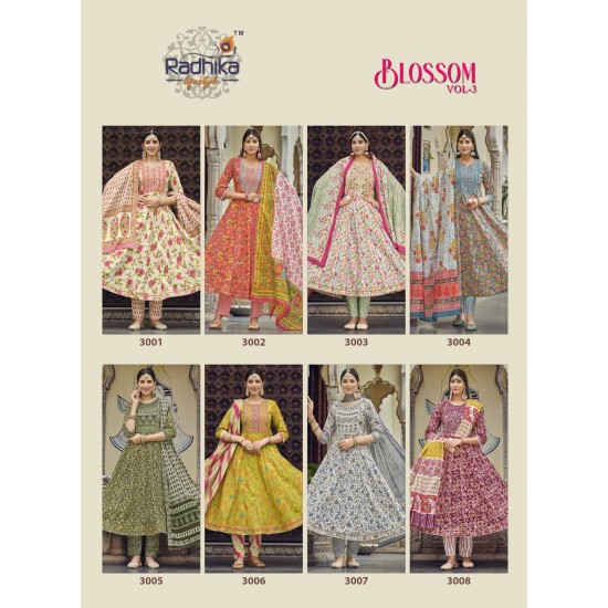 RADHIKA lifestyle BLOSSOM VOL3 