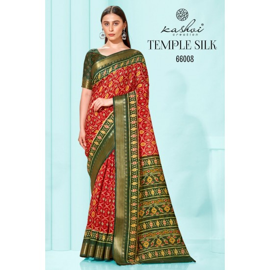 KASHVI CREATION TEMPLE SILK