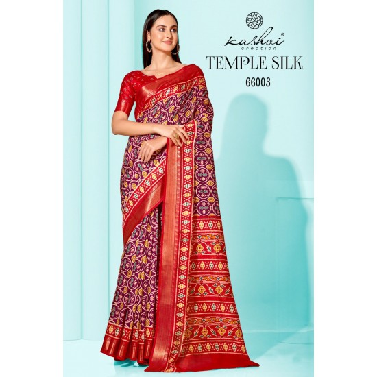 KASHVI CREATION TEMPLE SILK