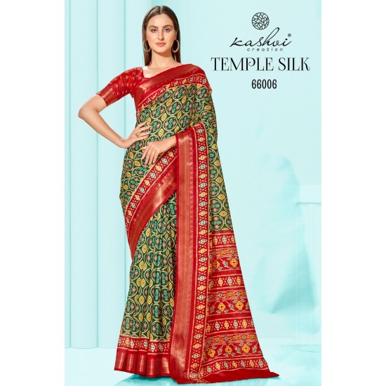 KASHVI CREATION TEMPLE SILK