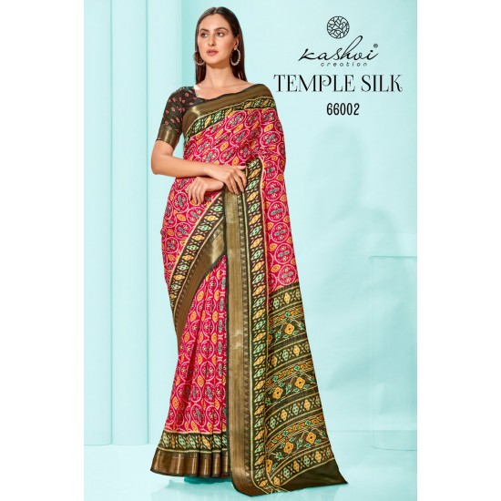 KASHVI CREATION TEMPLE SILK