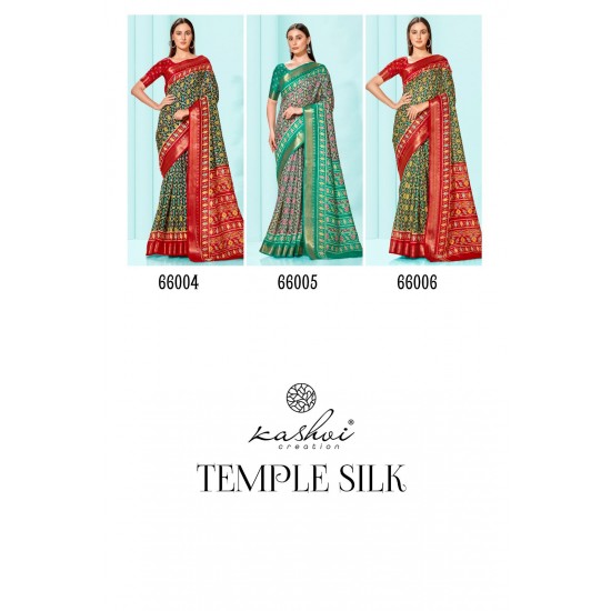 KASHVI CREATION TEMPLE SILK