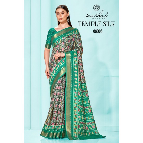 KASHVI CREATION TEMPLE SILK