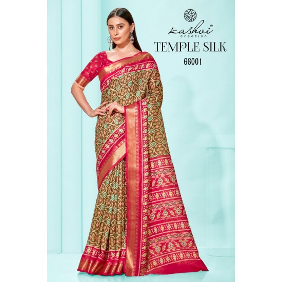 KASHVI CREATION TEMPLE SILK