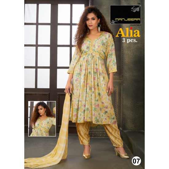 Manjeera kurti Alia 3 pcs