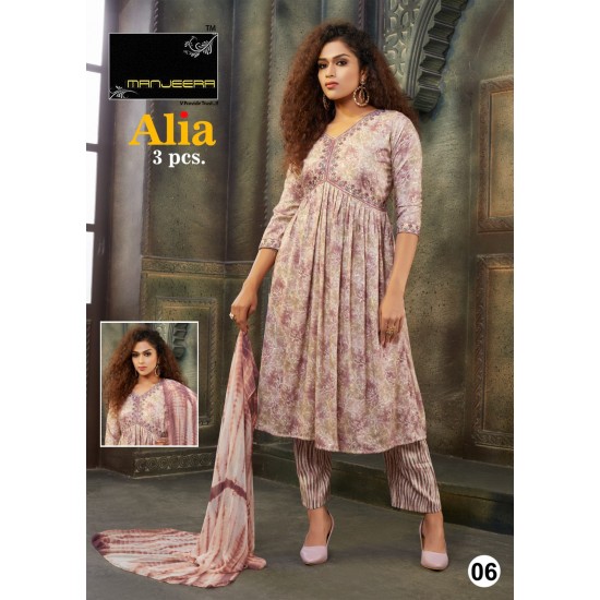 Manjeera kurti Alia 3 pcs