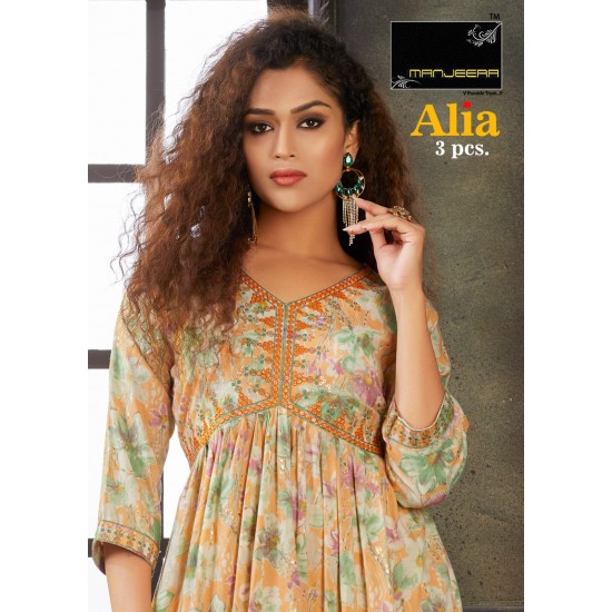 Manjeera kurti Alia 3 pcs