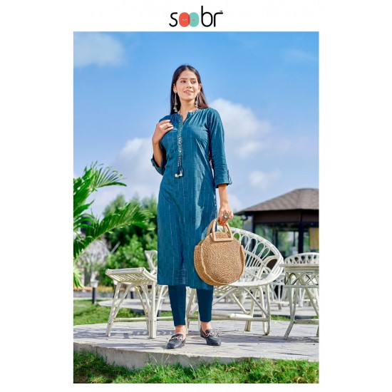 SOOBR KURTI INDIGO