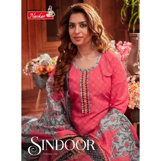 NAVKAR KURTI SINDOOR VOL 18