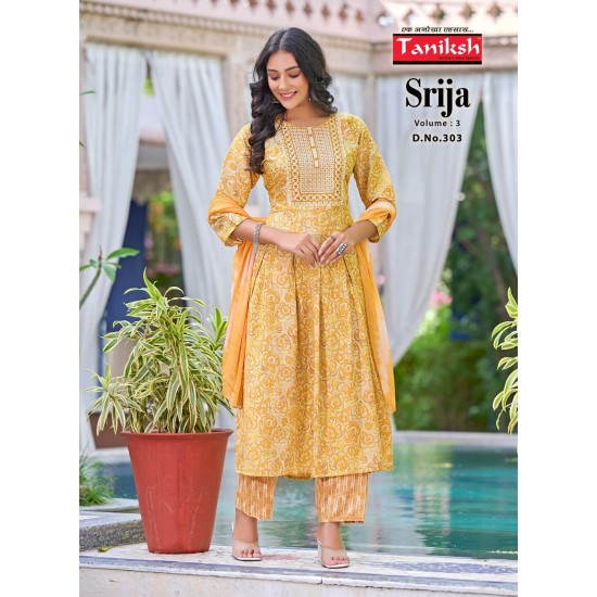 TANIKSH KURTI SRIJA VOL 3