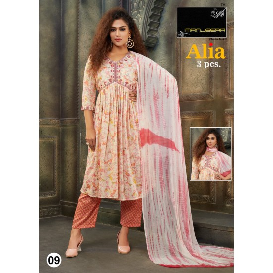 Manjeera kurti Alia 3 pcs