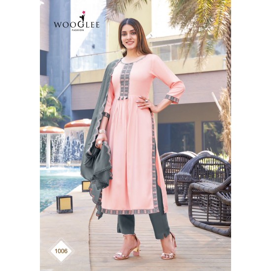 WOOGLEE KURTI CORAL