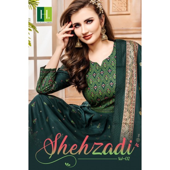 HIRWA KURTI Shehzadi Vol-2