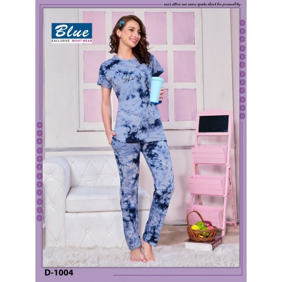 BLUE KURTI NIGHTSUIT VOL.19