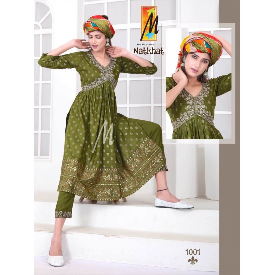 Manjeera kurti Natkhat