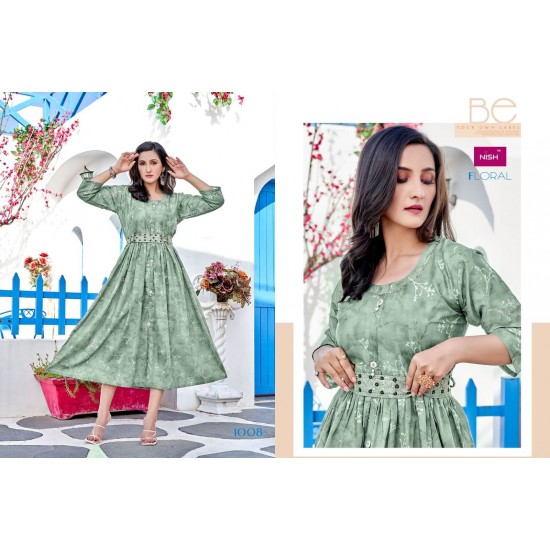 NISH KURTI FLORAL