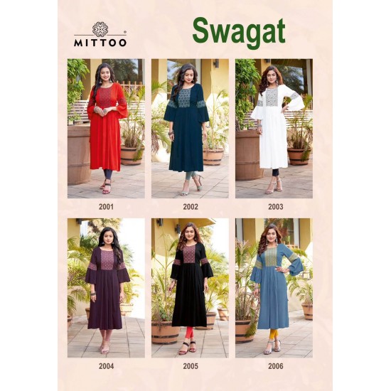 MITTOO KURTI SWAGAT 