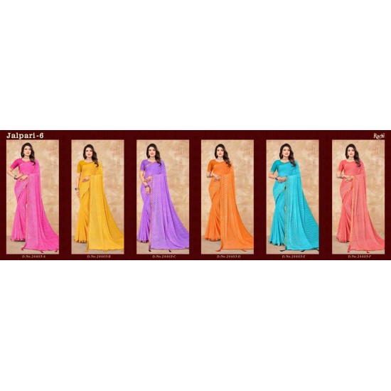 RUCHI SAREES JALPARI VOL-6