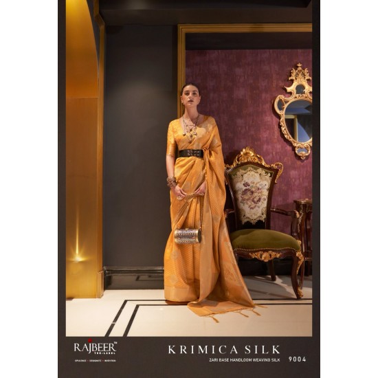 RAJBEER SAREES KRIMICA SILK