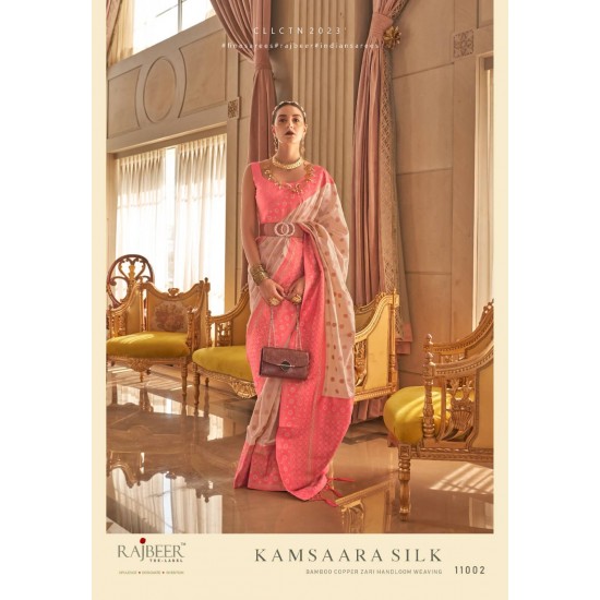 RAJBEER SAREES KAMSAARA SILK