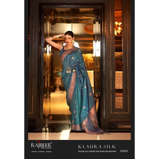 RAJBEER SAREES KLAURA SILK