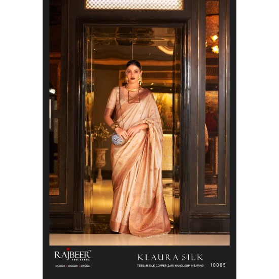 RAJBEER SAREES KLAURA SILK