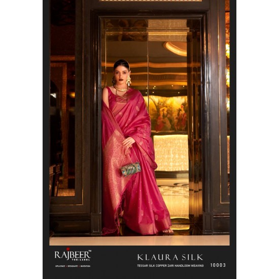 RAJBEER SAREES KLAURA SILK