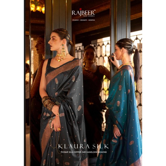 RAJBEER SAREES KLAURA SILK