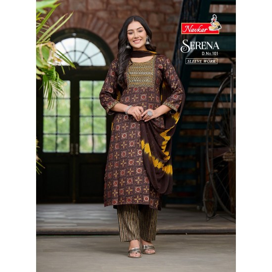 NAVKAR KURTI SERENA