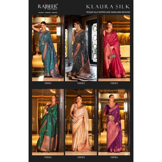 RAJBEER SAREES KLAURA SILK