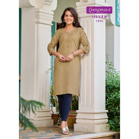 RANGMAYA KURTI SILVER VOL-18