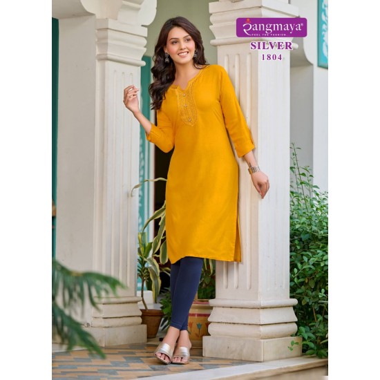 RANGMAYA KURTI SILVER VOL-18