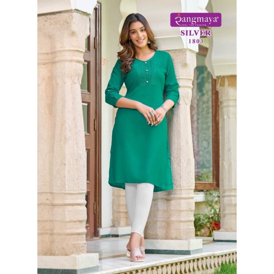 RANGMAYA KURTI SILVER VOL-18